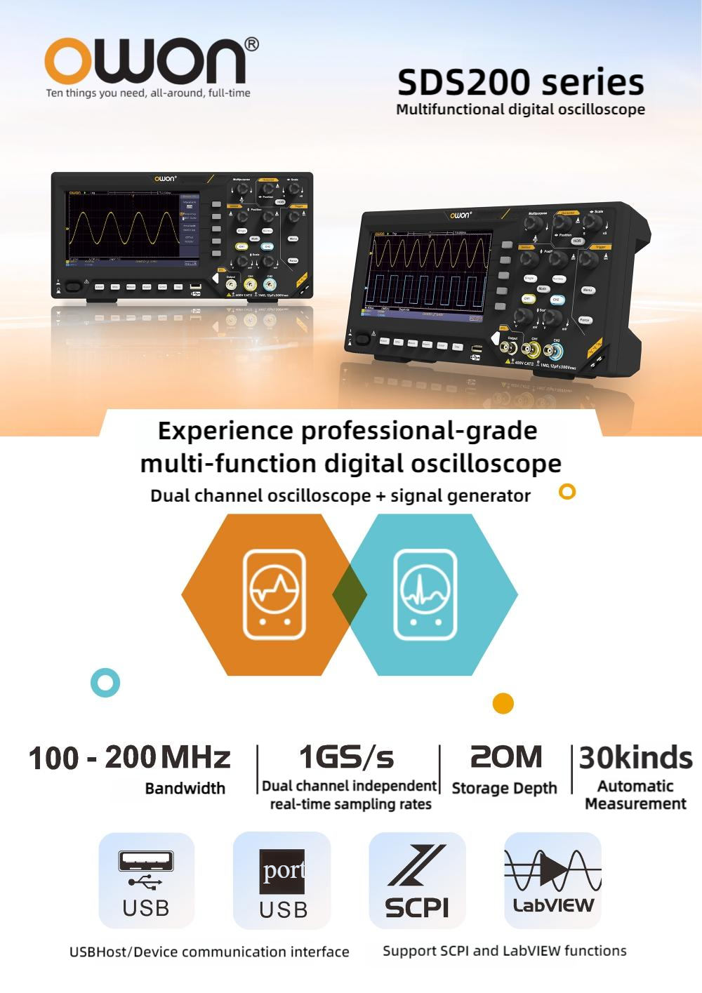 OWON Digital Oscilloscope