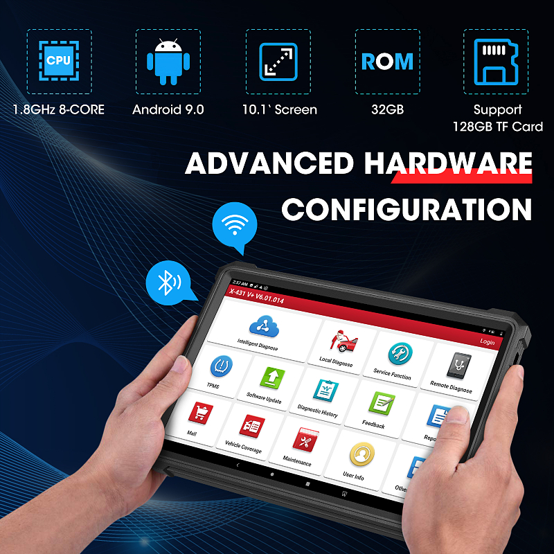 2025 LAUNCH X431 V+ HD Connection setup