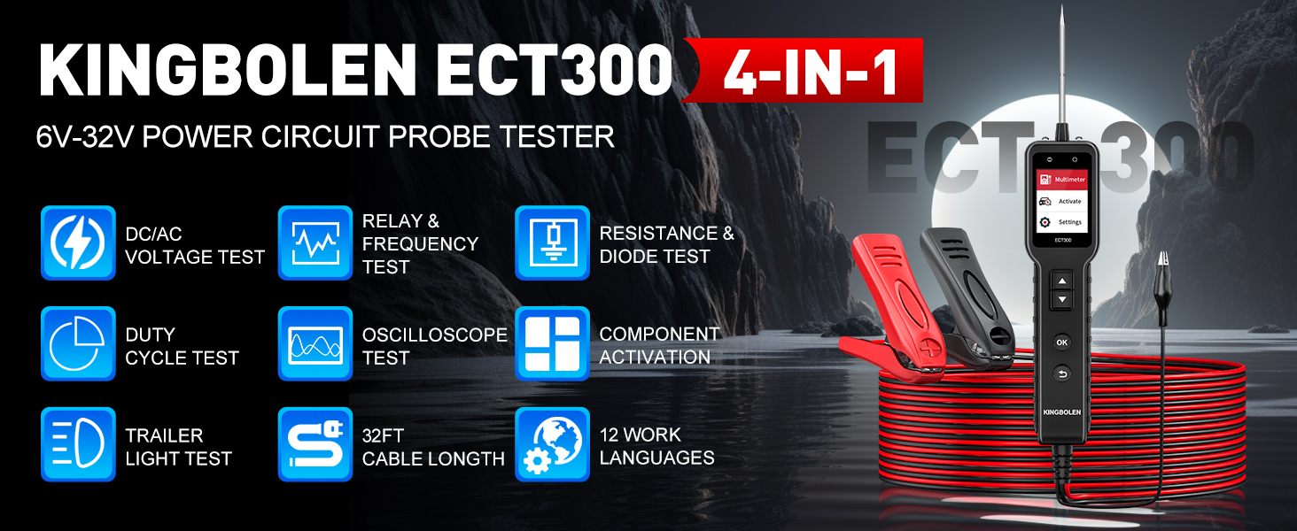 ECT300 Circuit Tester Product Details 1