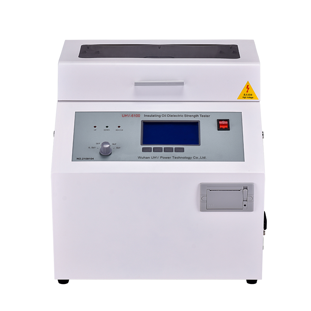 UHV-680 Transformer 100 Kv Oil Dielectric Breakdown Automatic Insulated Oil Dielectric Strength Tester Oil Analysis Equipment