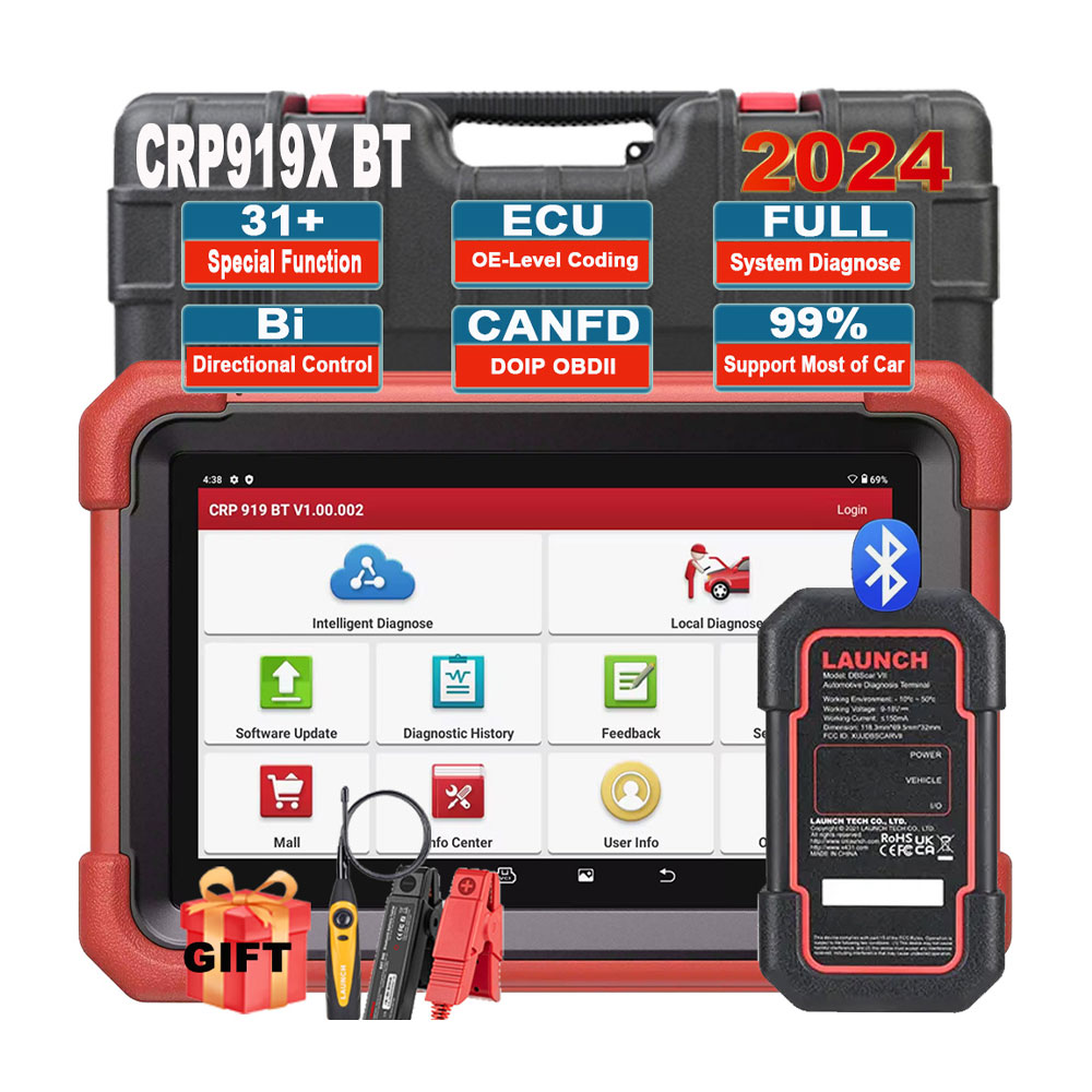Best Seller Launch X431 Crp919x Bt X431 Launch Key Programming Car Obd 2 Scanner Automotive Diagnostic Tools for All Cars