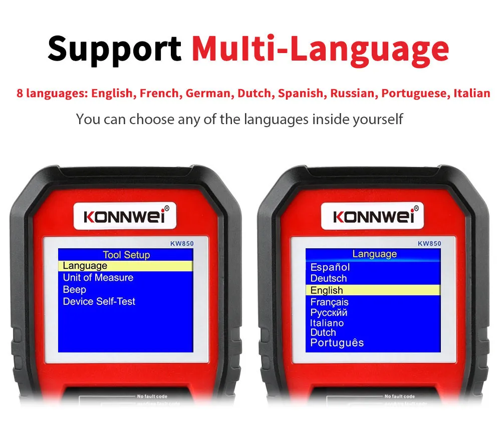 Konnwei Kw850 OBD2 Scanner