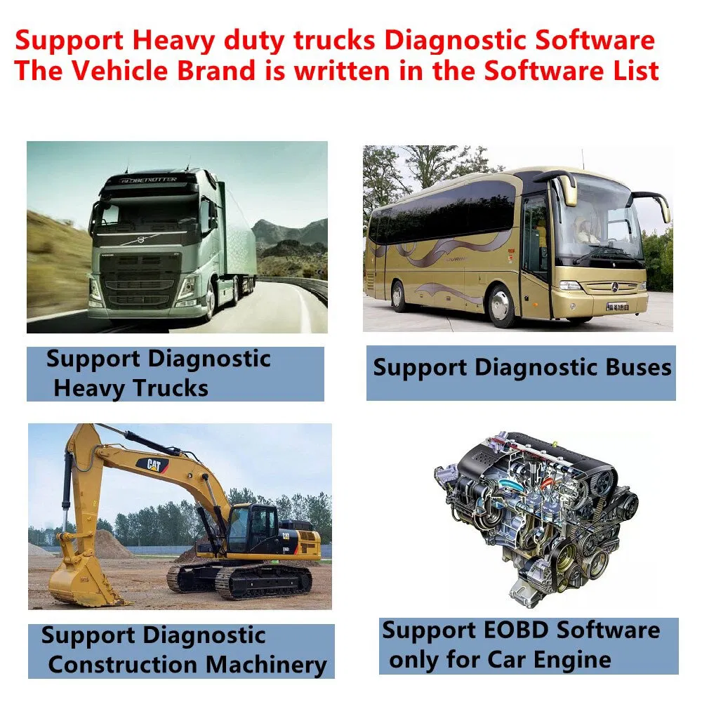 Professional Launch X431 V+Smartlink HD 24V Heavy Duty Truck OBD2 Scanner Diagnostic Tool