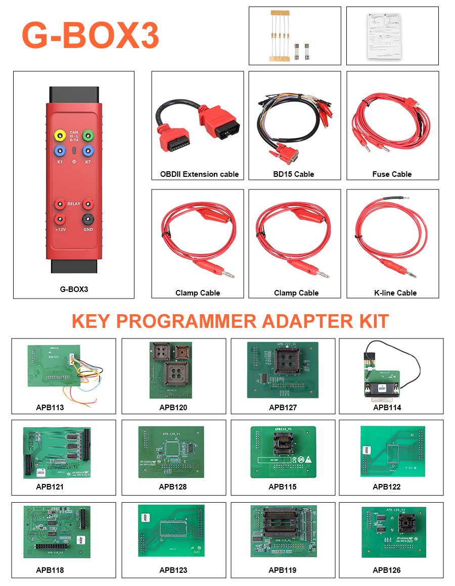 [2 Year Free Update]AUTEL IM608 PRO II Global Version No IP Restrictions with APB112 Adapter GBOX3 IMKPA Tool