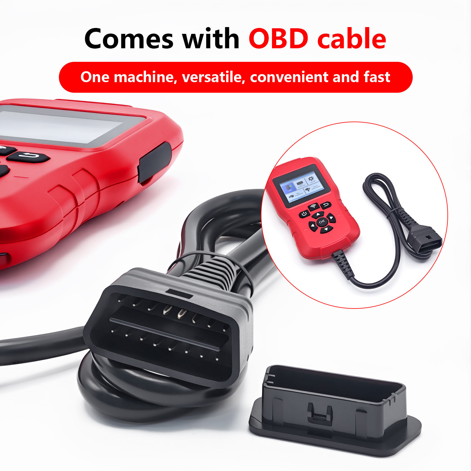 QQr Q06 Scanner Diagnostic Tool Code Reader Engine Fault Code Reader Scanner Diagnosis Scanning Tool