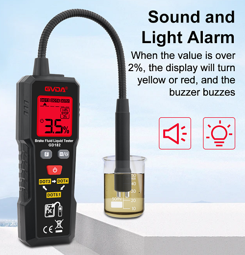 Brake Oil Tester Sound Alarm Details