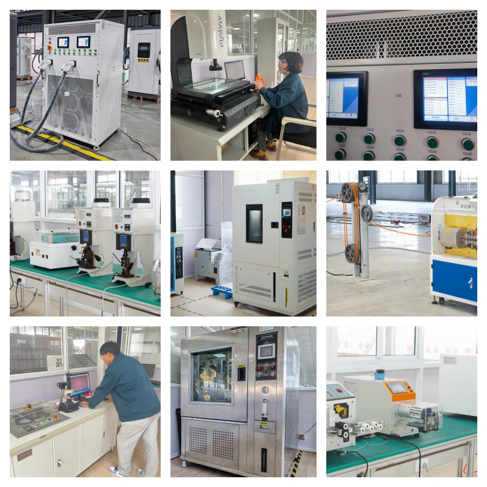 EV Charging Station Manufacturing Factory Area