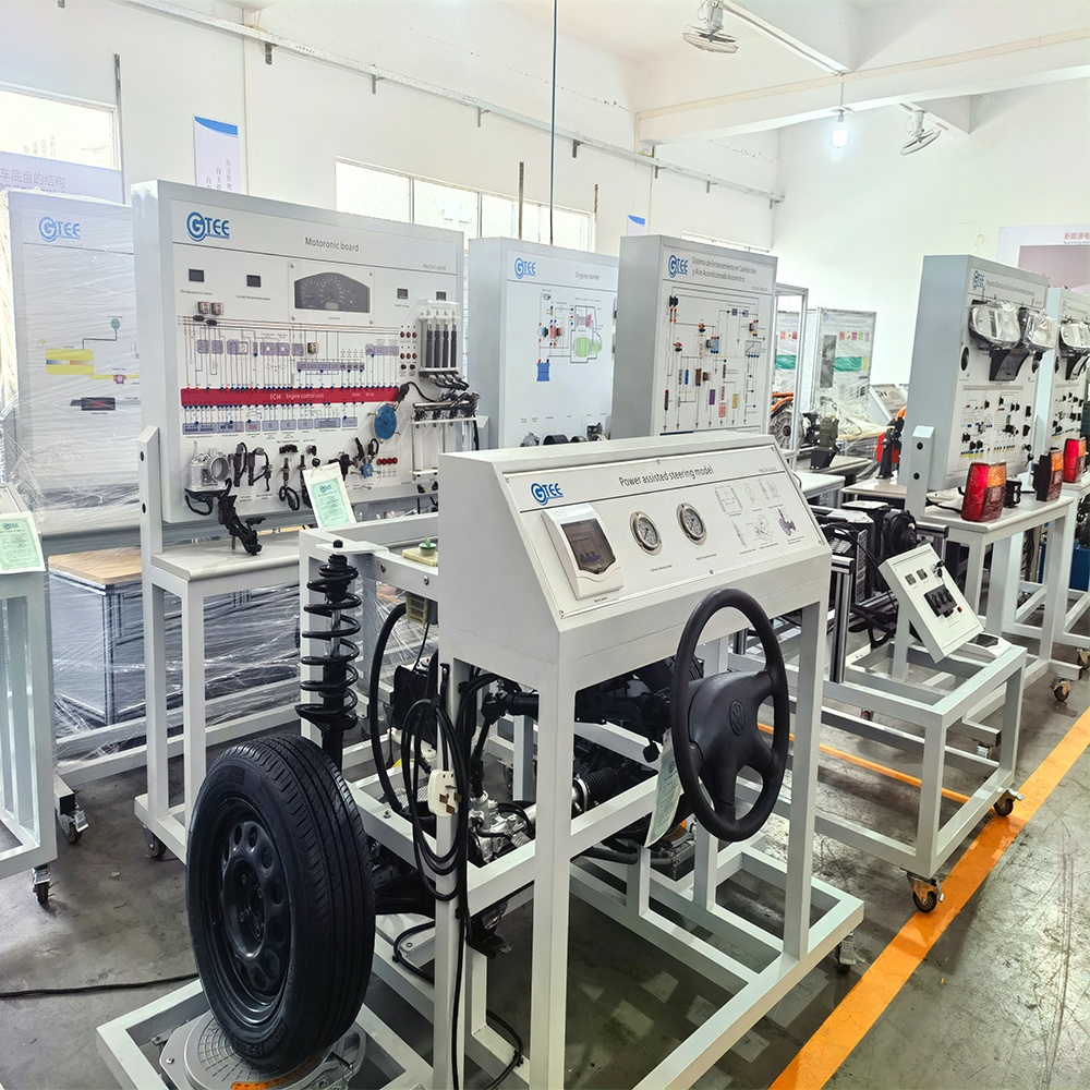 Vehicle Model Ignition Control System Trainer Automotive Training Kit Board Vocational School Automotive Training Equipment