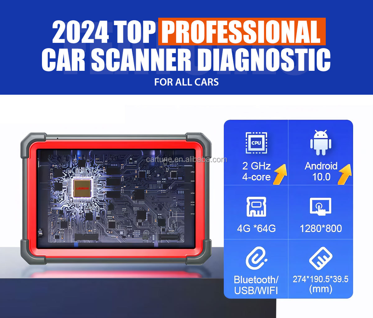 Original Launch X431 Pro5 Pro v Ecu Programer Tablet Computer Equipment Auto Diagnostic Tool Scanner Machine Model for Cars