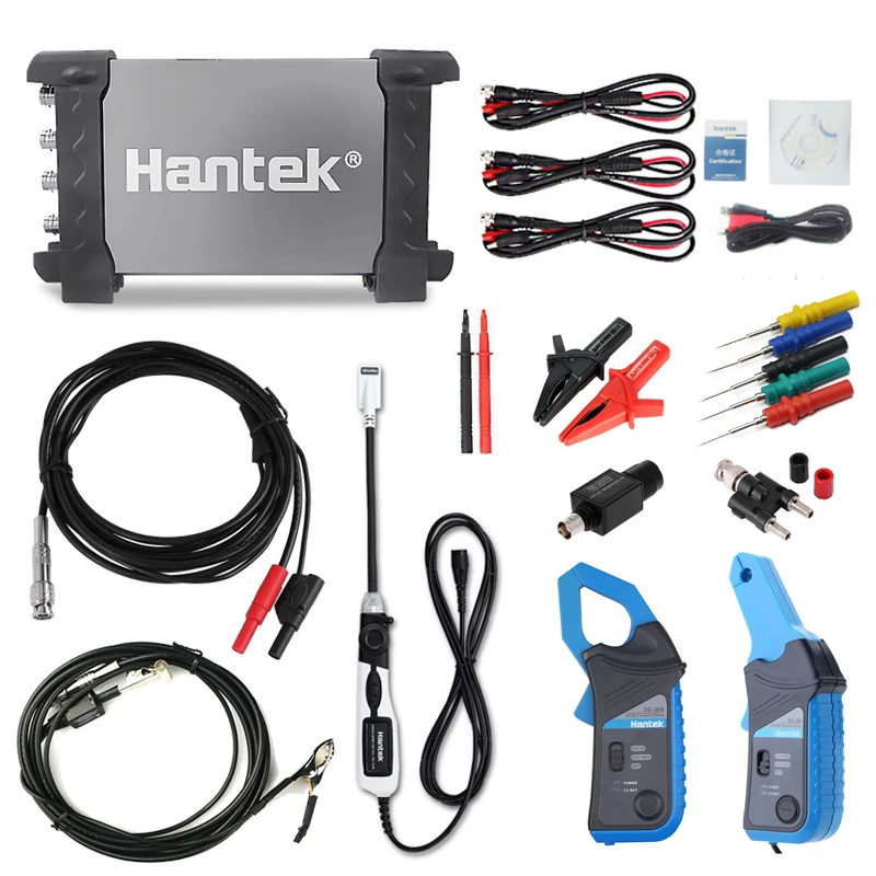 Hantek 6254BE Accessories and Package List