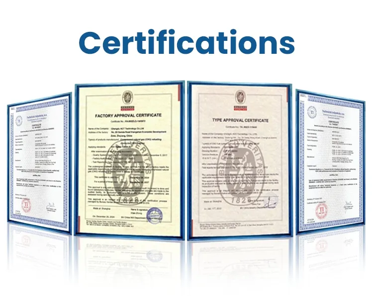 Certifications