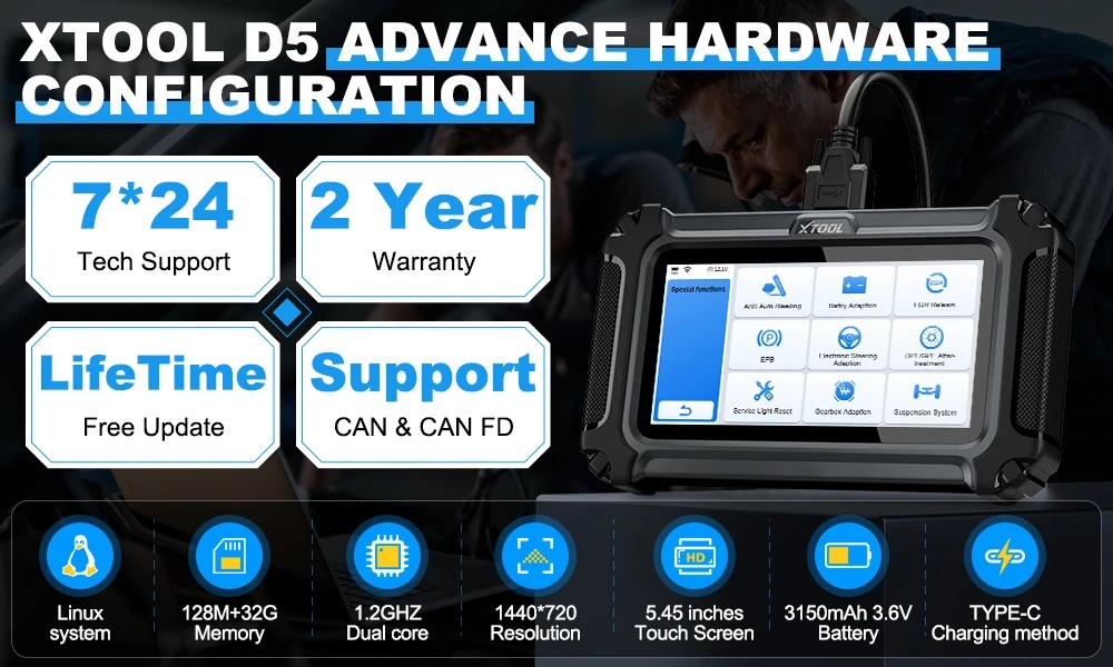 XTOOL D5 Hardware View 1