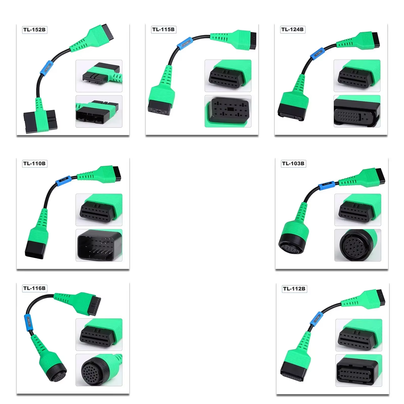 X431 New Energy EV Kit Car Diagnostic Tools Work with X431 PAD V / PAD VII