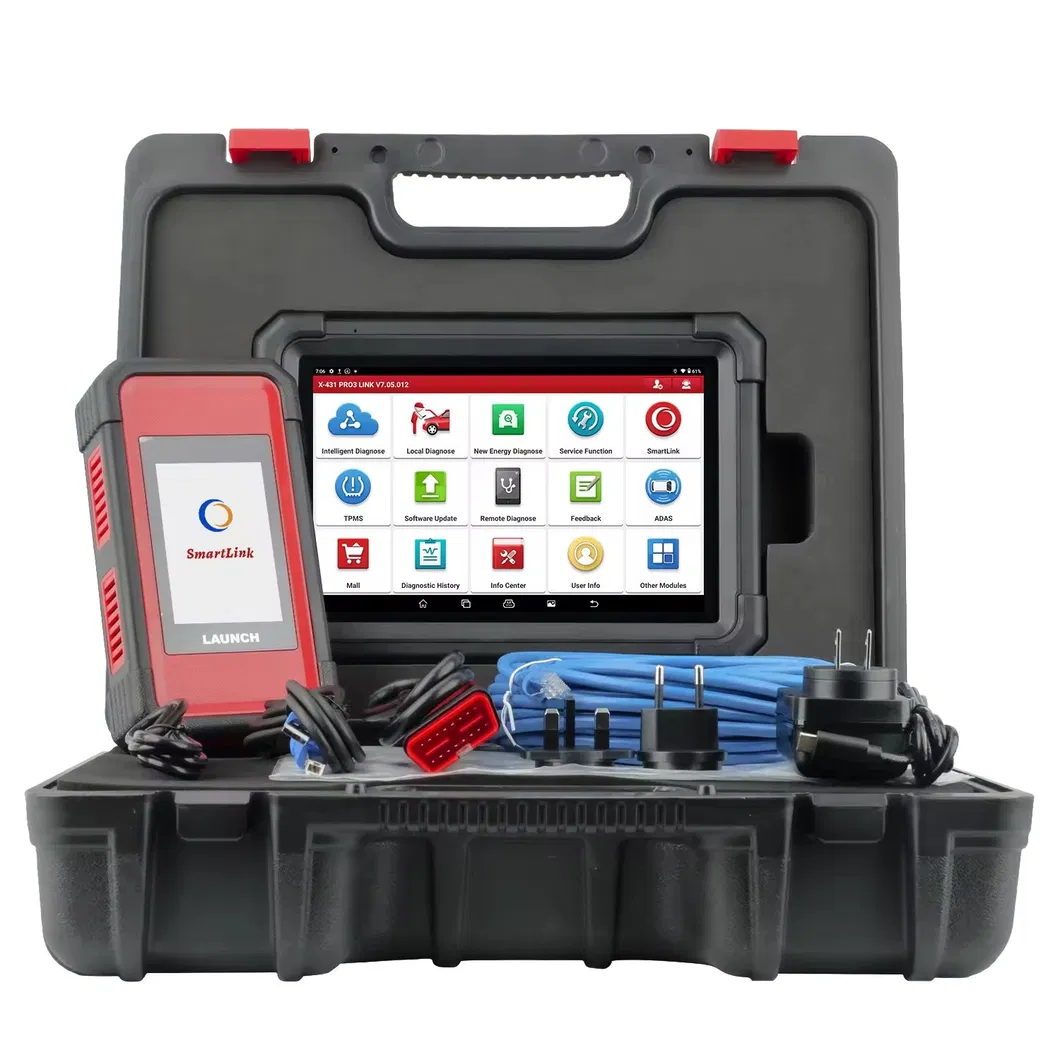 Launch X431 PRO3s+ Smartlink C Bidirectional Scan Tool with J2534 OEM Topology Map Heavy Duty Truck Diagnostic Scanner for 24V Cars