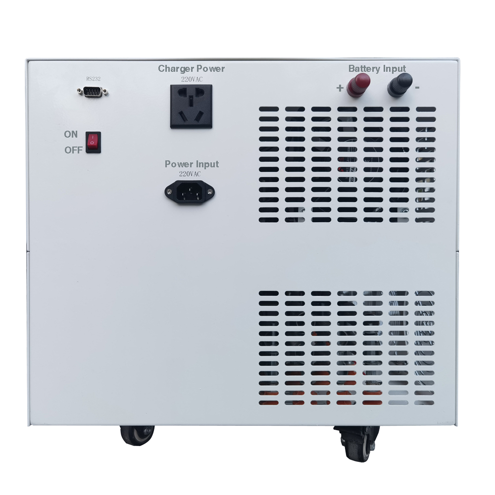 Battery Capacity Tester Rear Connectors