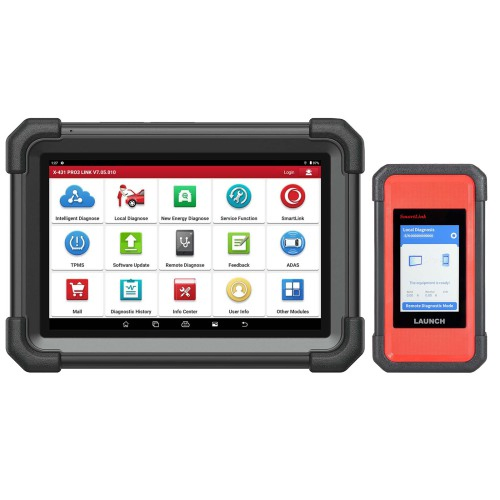 Launch X431 V+ Smartlink HD Heavy Duty Truck Diagnostic Tool for 12V 24V Trucks