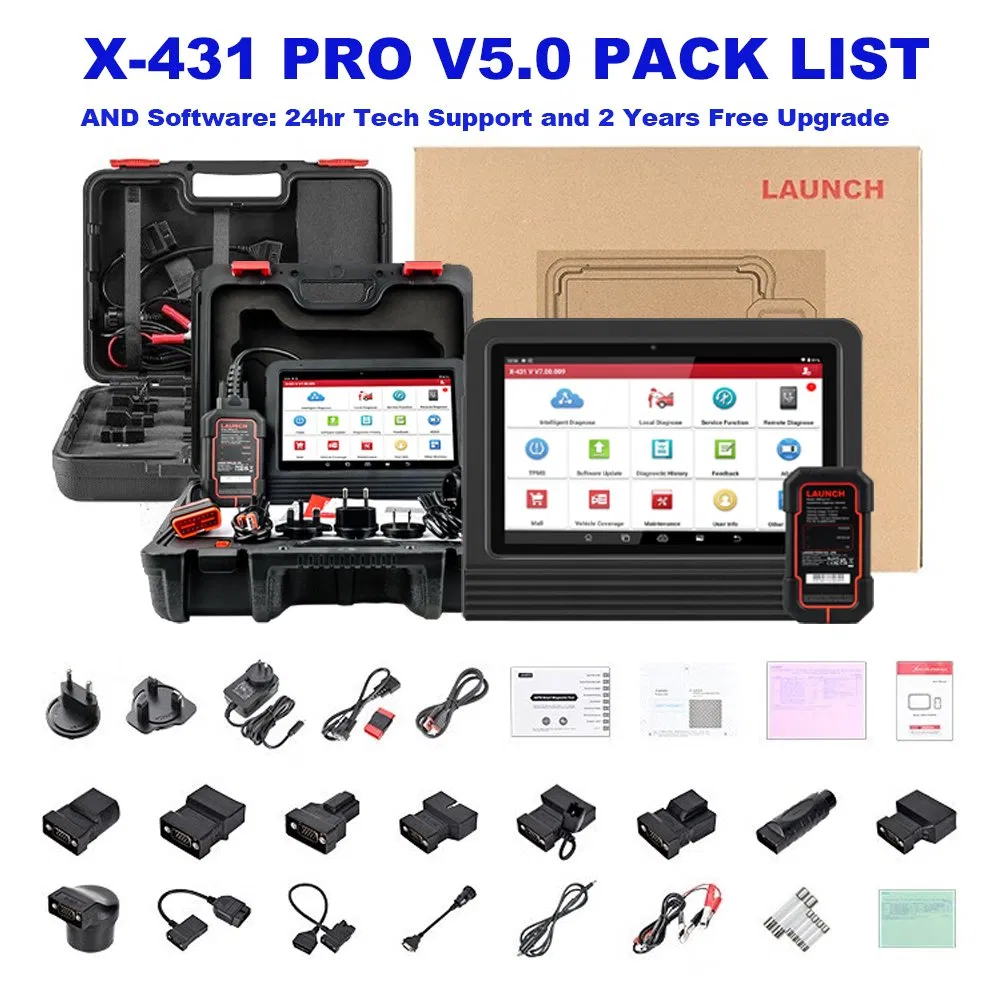 Launch X431 PRO V5.0 OBD Connectors