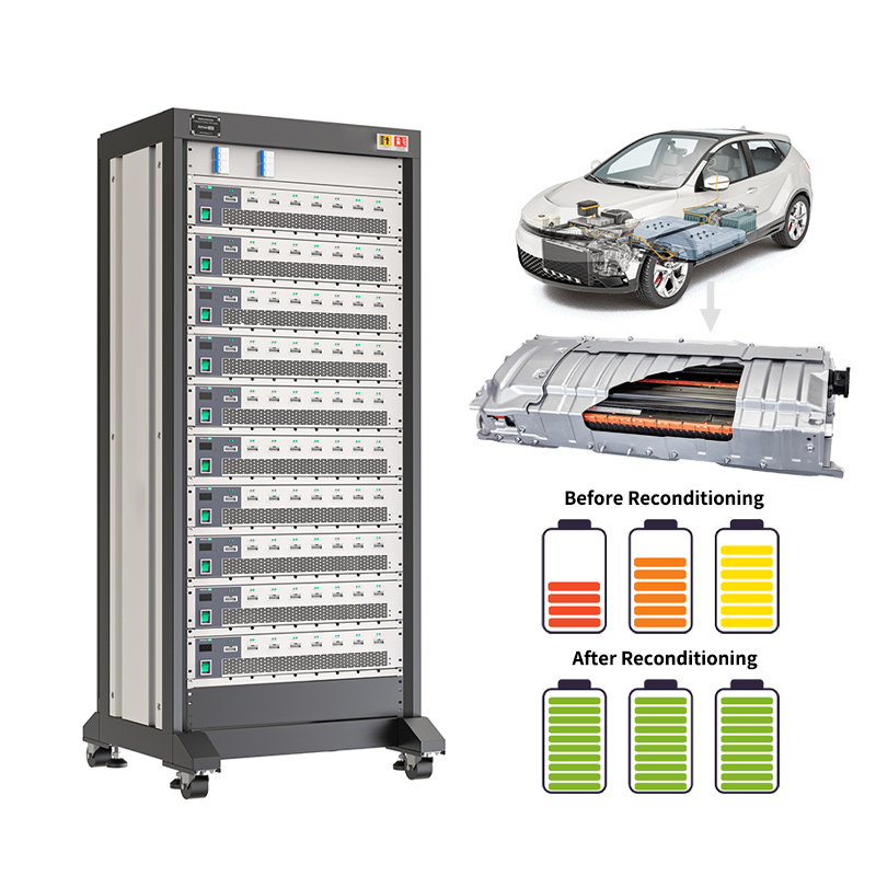 80-CH 20V 5A Ni-MH HEV Hybrid Battery Reconditioning Equipment Car Battery Balance Diagnostics Machine Charge Discharge Tester