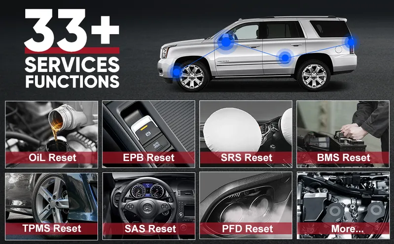 Autel Service Maintenance Features