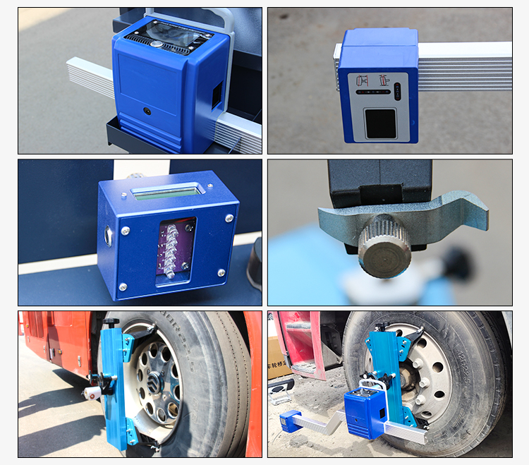 Wheel Aligner Sensors Setup