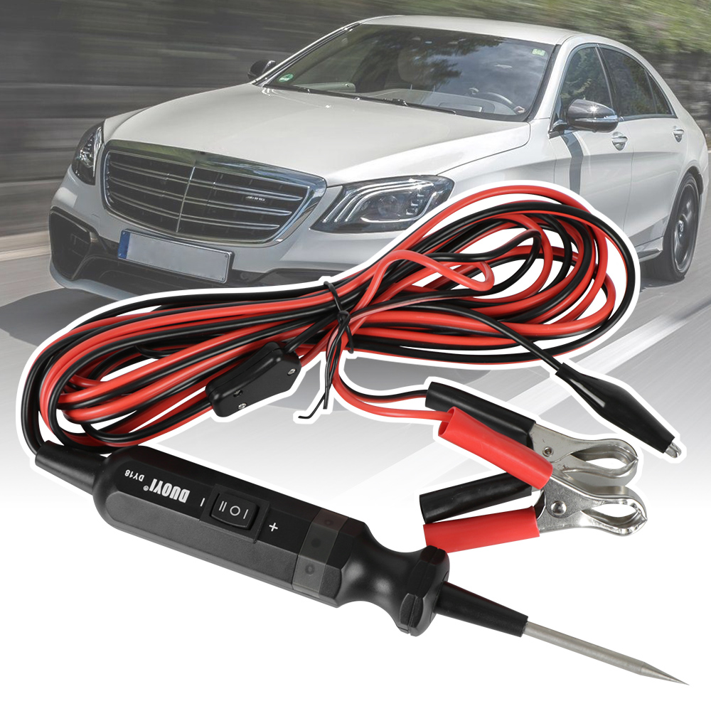 Short Finder Circuit Tester Polarity/Jumper Lead Electrical System Tester DY18 Car Probe Pen Test Diagnostic Tool