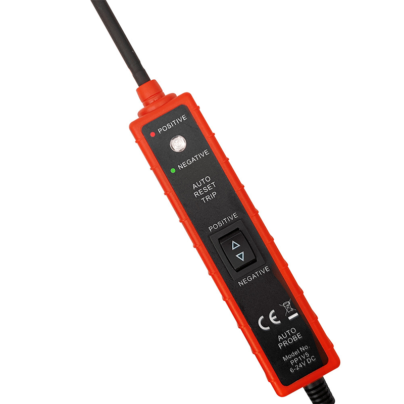Power Circuit Probe Tester 6V-24V DC Test Light Automotive Short Circuit Finder WIth 8A Overload Protection for Car Repairing