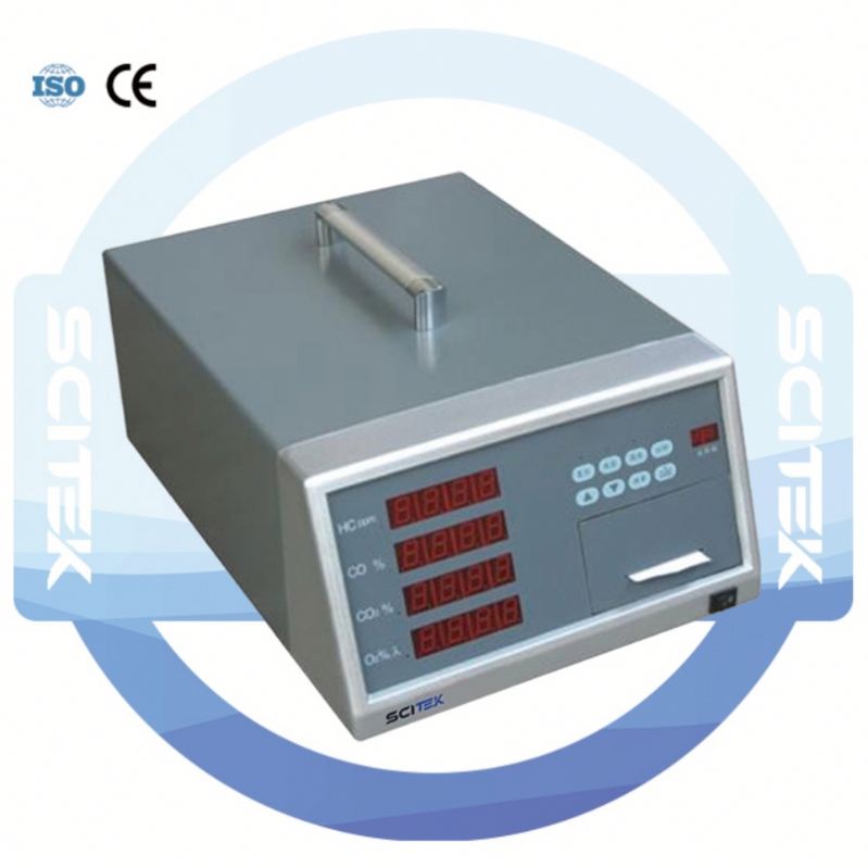 SCITEK AEA-401 Automobile Exhaust Analyzer &amp; Emission Tester with Built-in Printer HC/CO up to 10000ppm 10s Response Time