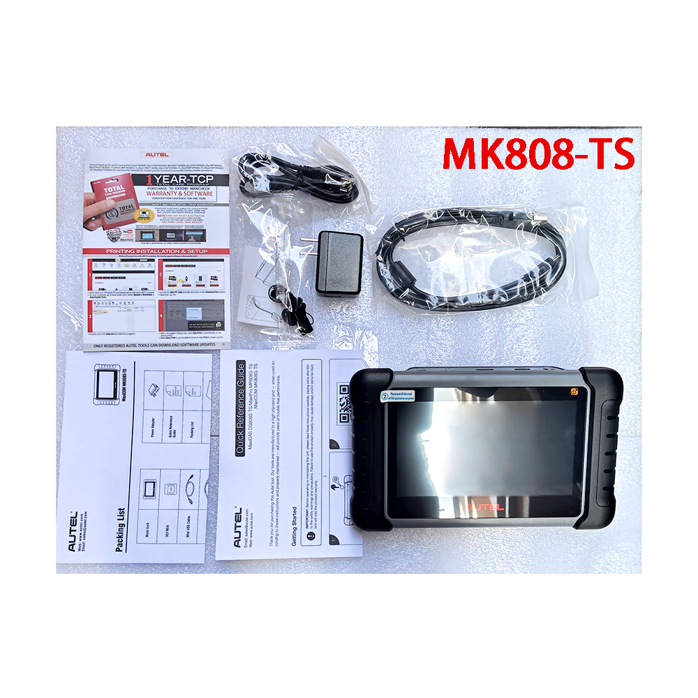 2025 Autel MaxiCOM MK808TS MK808-TS Automotive Diagnostic Tablet Android Operating System TPMS Programming Tool