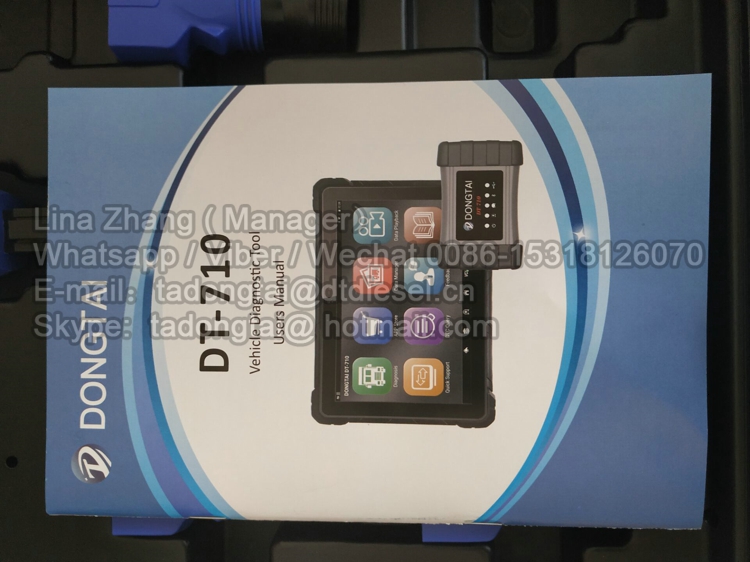 DT-710 Commercial Vehicle Diagnostic Scanner