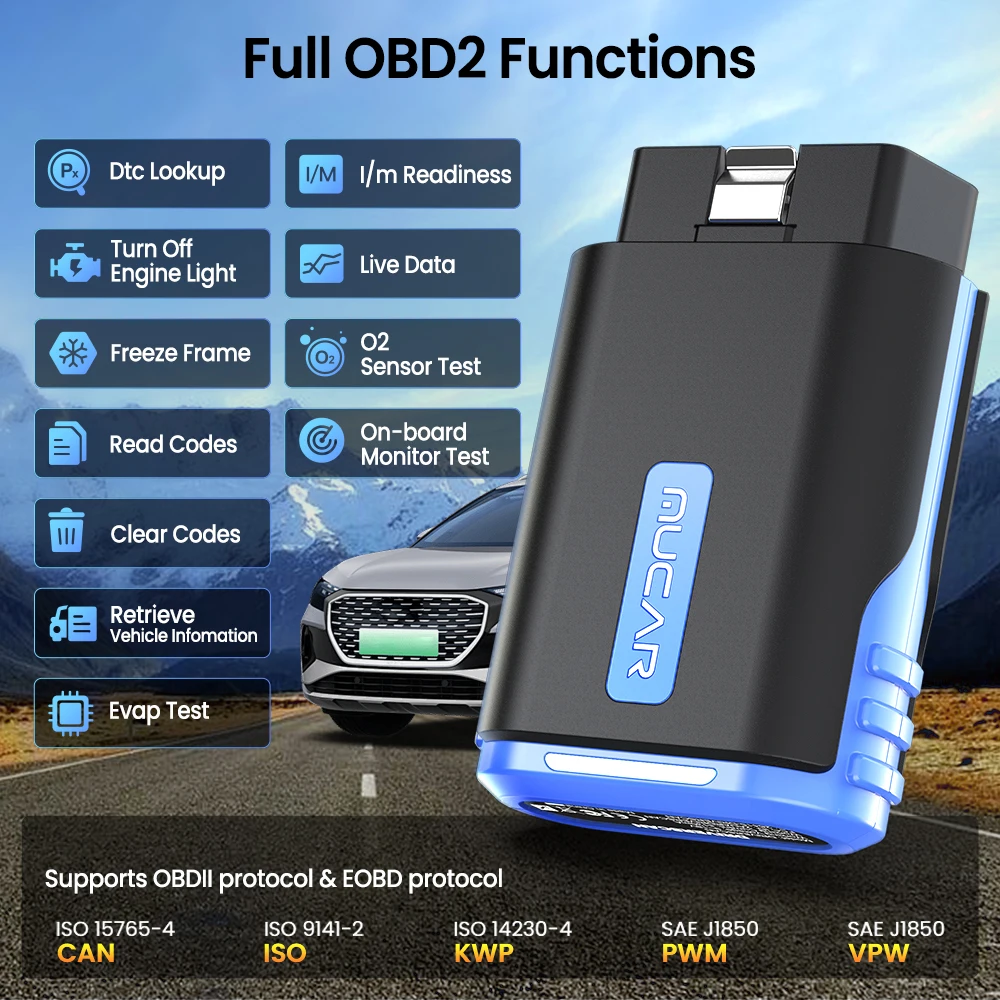 MUCAR DriverScan 10 OBD2 Modes