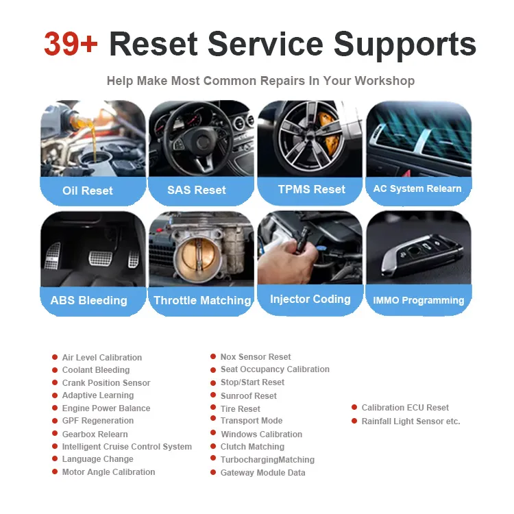 Launch X431 IMMO Plus 2 Year Free Update Diagnostic Car Auto OBD2 Scanner