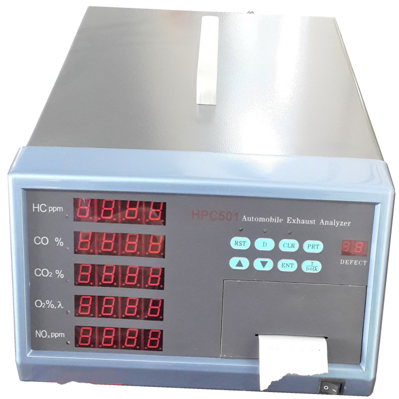 China Vehicle Emission Gas Testing Machine Automobile Exhaust Analyzer