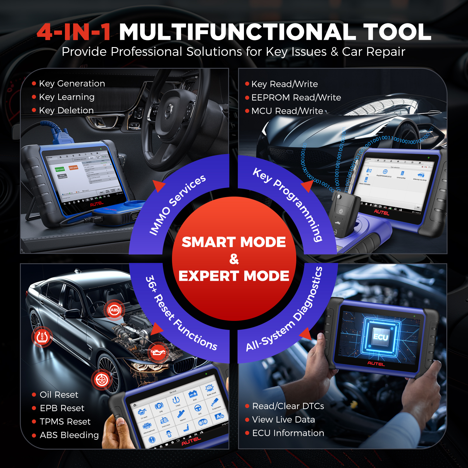 autel Im508s Pro Im508 Car Key Programming Automotive Locksmith Tool Auto Programer Fob Programmer Diganostic Tool