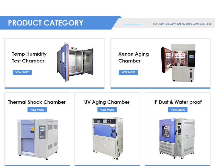 Reliability Test Chambers Portfolio
