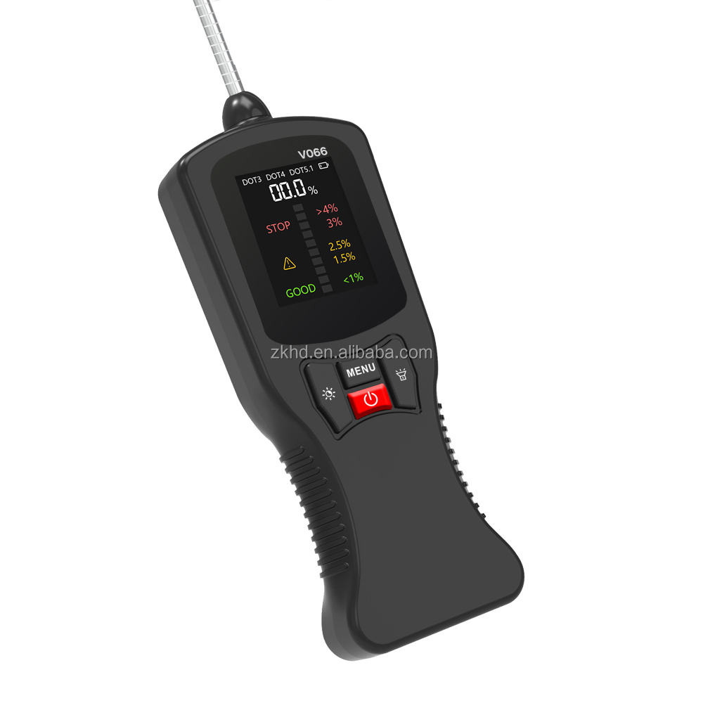 2023 New Arrivals Factory Price V066 Brake Fuild Detector DOT3 DOT4 DOT5.1 Auto Diagnostic Testing Tool Brake Fluid Tester