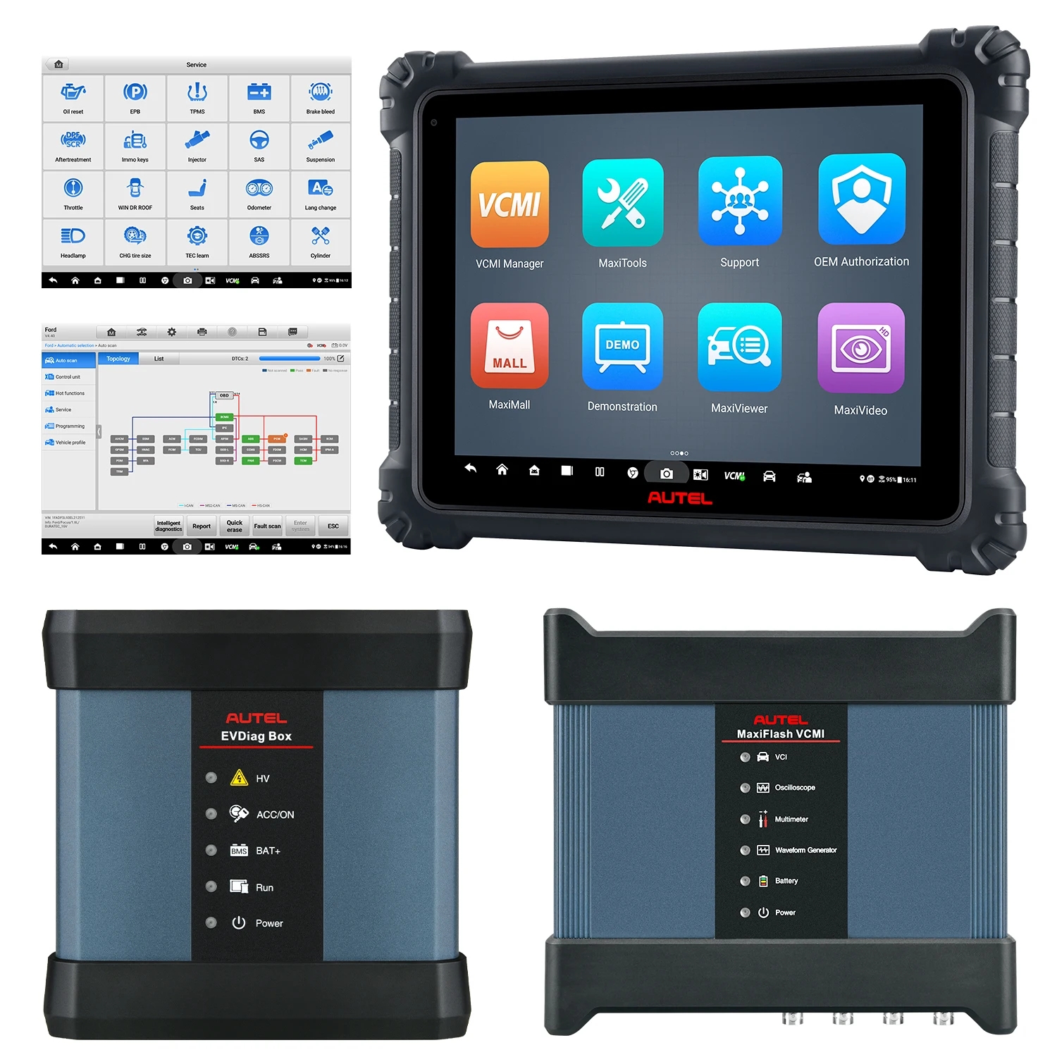 2026 Top EV Intelligent Diagnostic Scan Tool Autel MaxiSYS Ultra EV Upof MS909 MS919 ultra s2 HighVoltage&amp; Battery Pack Analysis