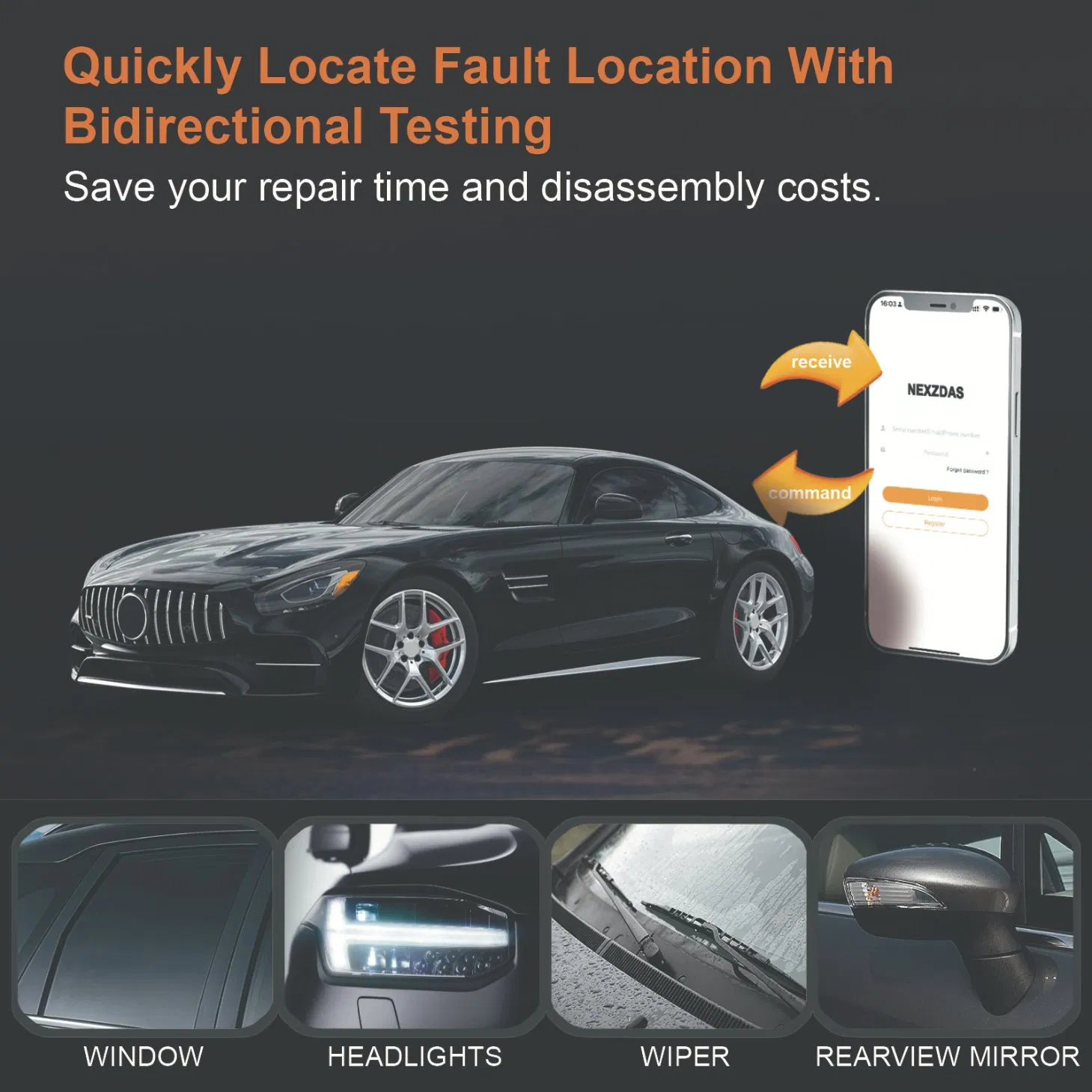 Wholesale New Energy Vehicles Z100 Portable Ultrasound Scanner 3D Tool Wireless Bluetooth OBD2 Scanner De Diagnostic Car Diagnostic Launch X431 Scanner Car Key