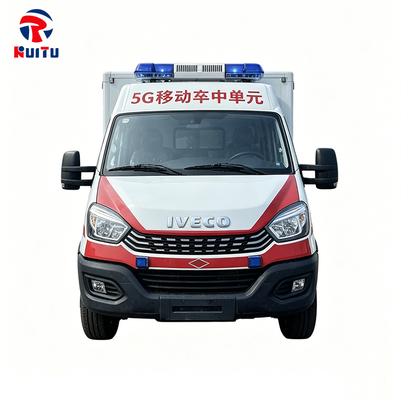 I Veco Advanced Telemedicine Smart Ambulance With Diesel/Gasoline Engine Medical Equipment