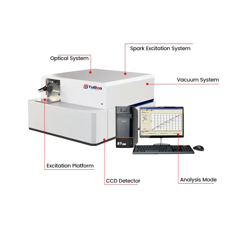 Advanced Optical Emission Analysis Factory Direct Metal Spectrometer Advanced Optical Emission Analysis SDB810