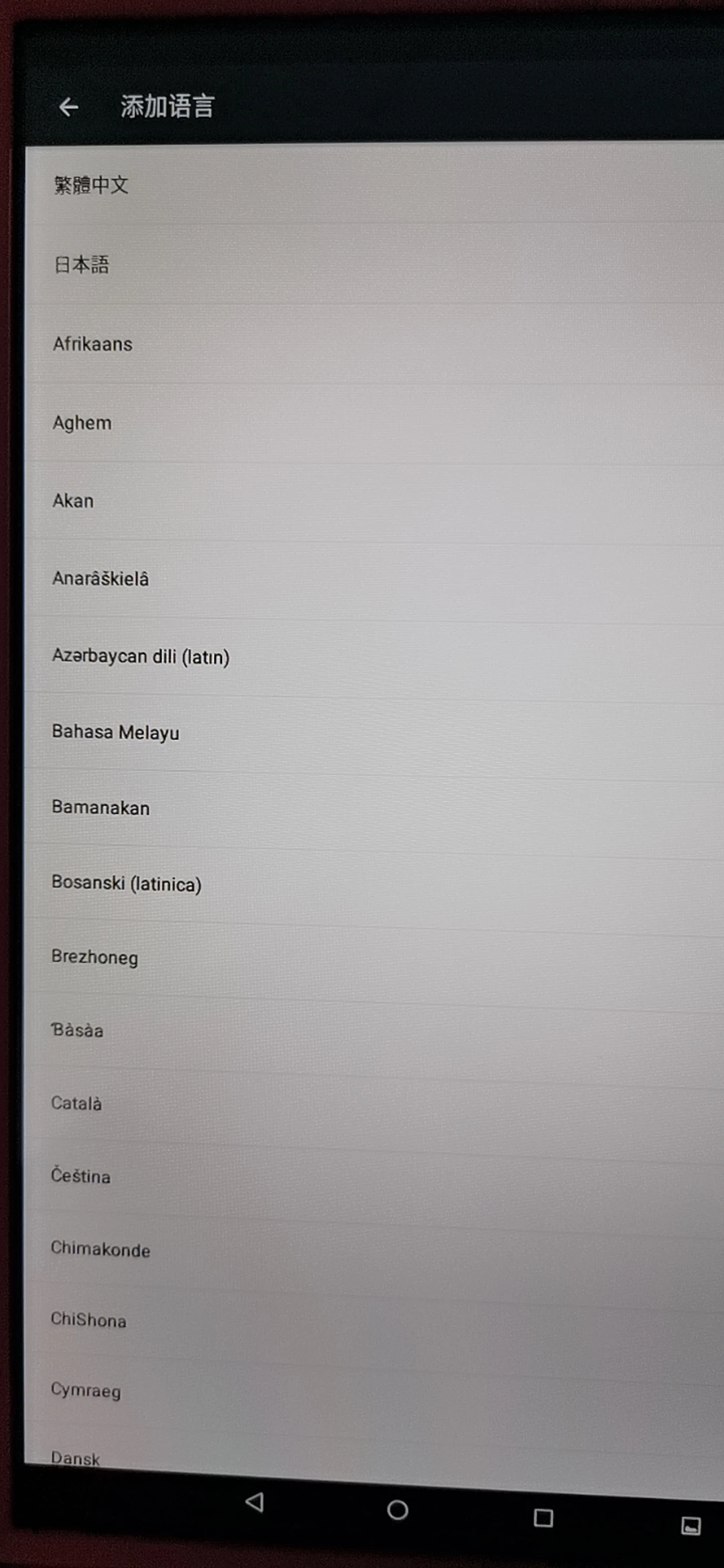 Language Support Grid 5