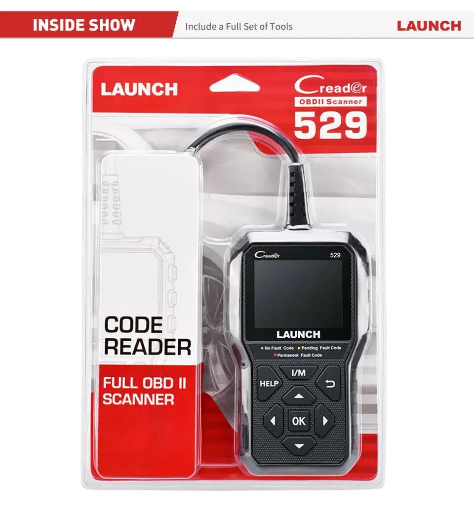 Creader 529 OBD2 Scanner Automotive Diagnostic Tool Fault Obdii Scan DIY Code Reader
