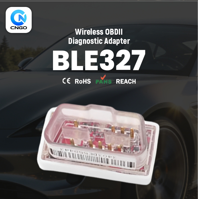 Cngo BLE327 Wireless OBD2 Scanner Bluetooth 4.0 Car Diagnostic Tool