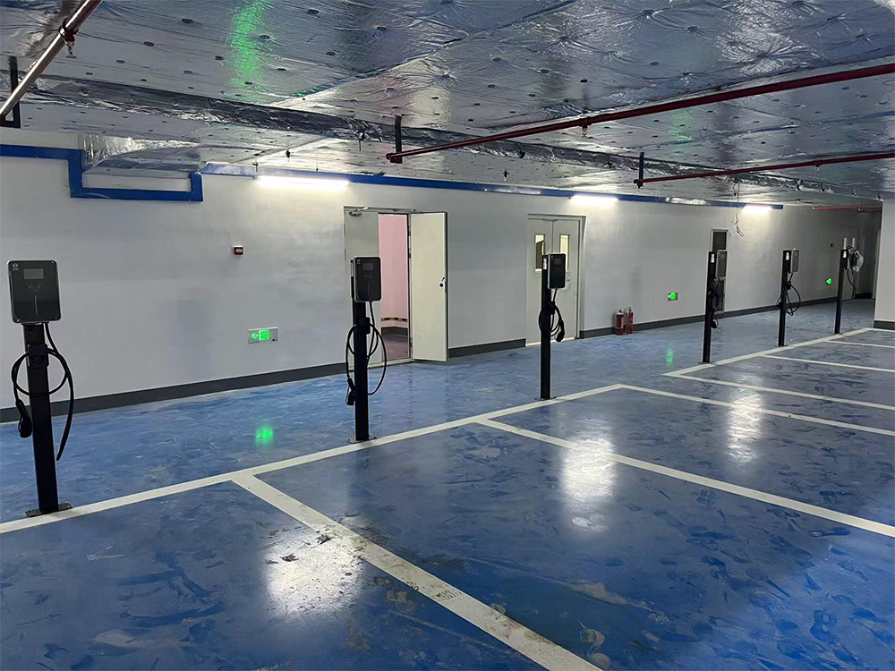 AC EV Floormount Charging Station-Israel