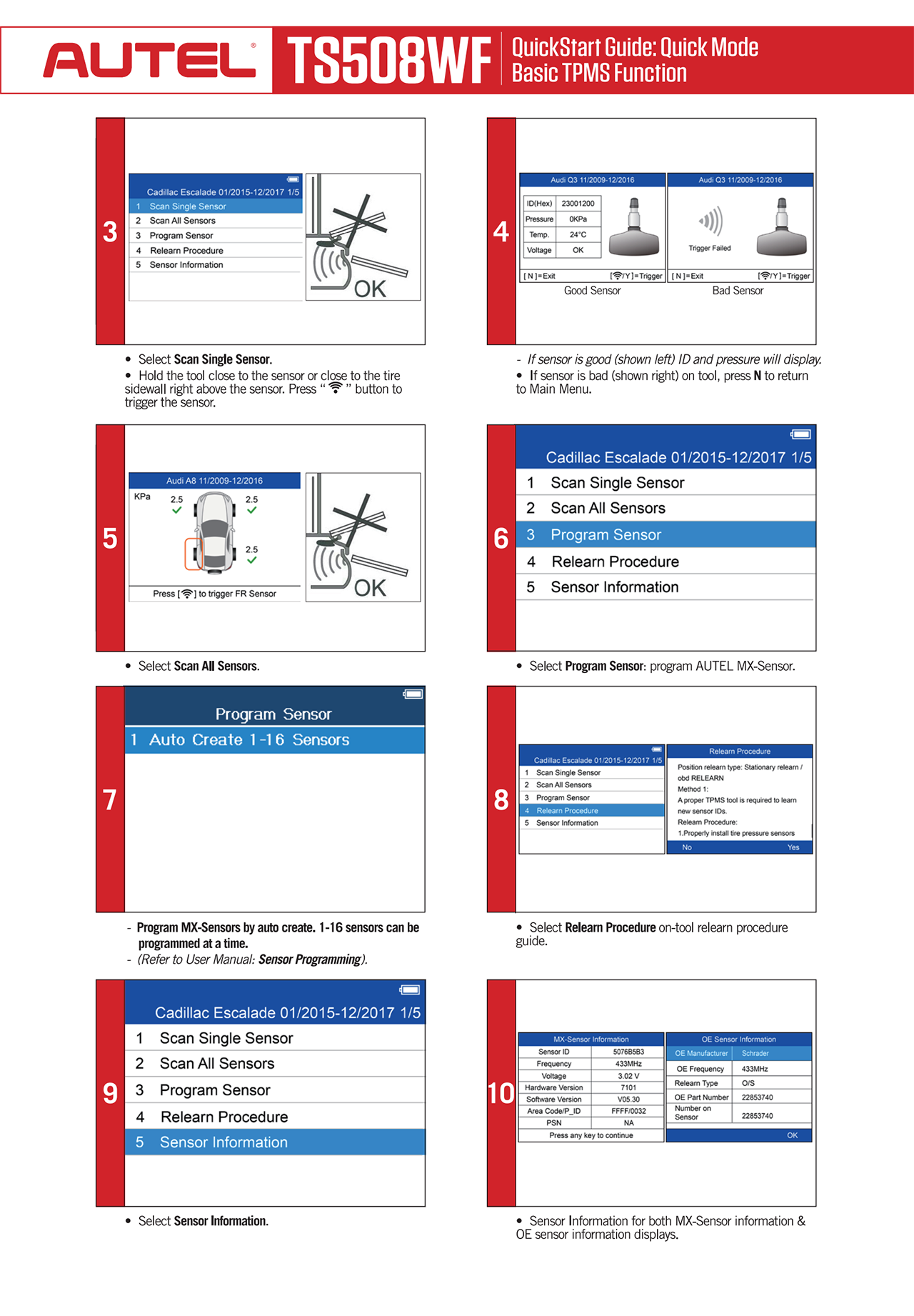 WIFI Diagnostics Tool Operation