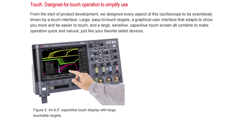 Keysight InfiniiVision 3000 X Series Oscilloscopes with 1 Year Warranty and OEM Support for Laboratory and Automotive Testing