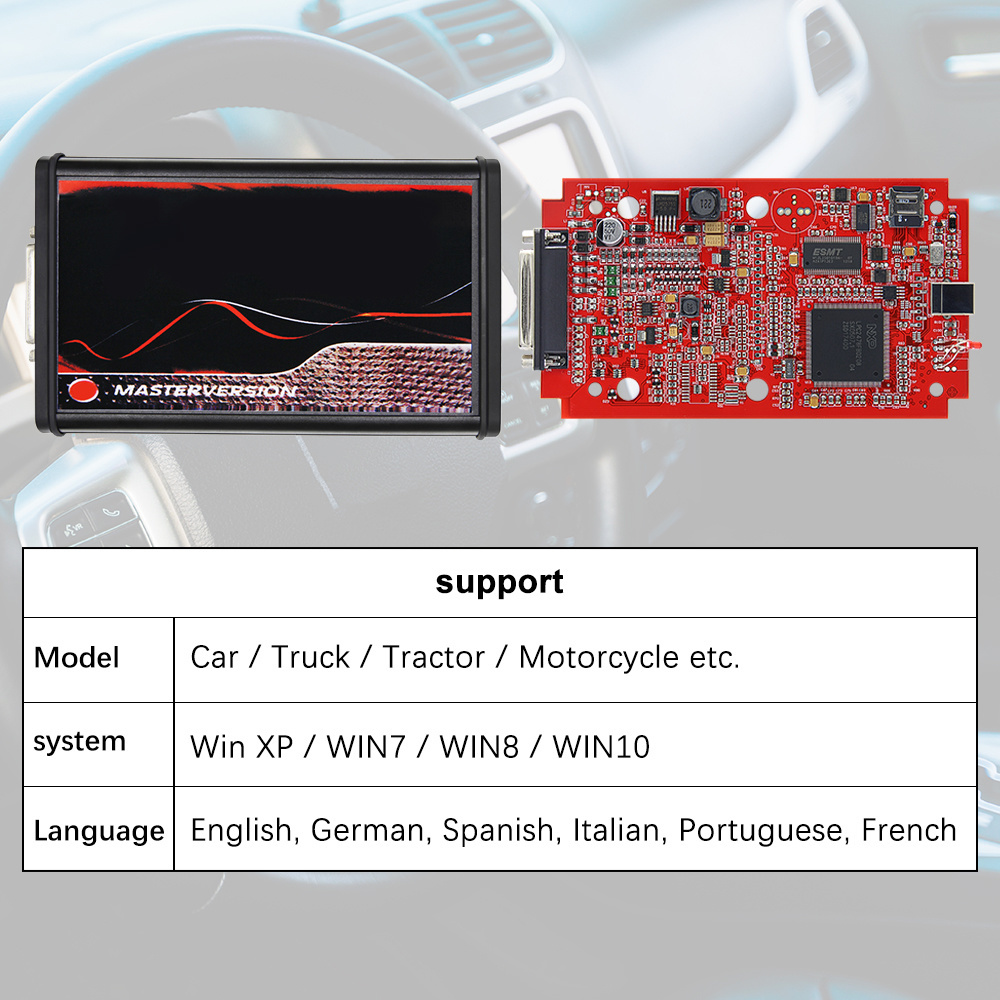 EU Online KESS V5.017 2.80 Master KTAG V7.020 4 LED BDM Frame Full Set Adapter Kess 5.017 K-TAG ECU Programmer