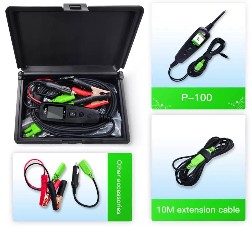 Automotive 12V/24V Electrical System Diagnostics Tool Automotive Circuit Tester for Truck Motorcycle Tests Tool