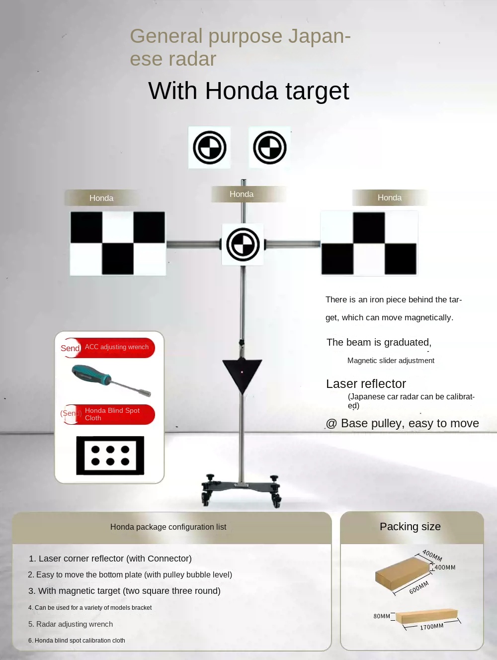 Calibration steps