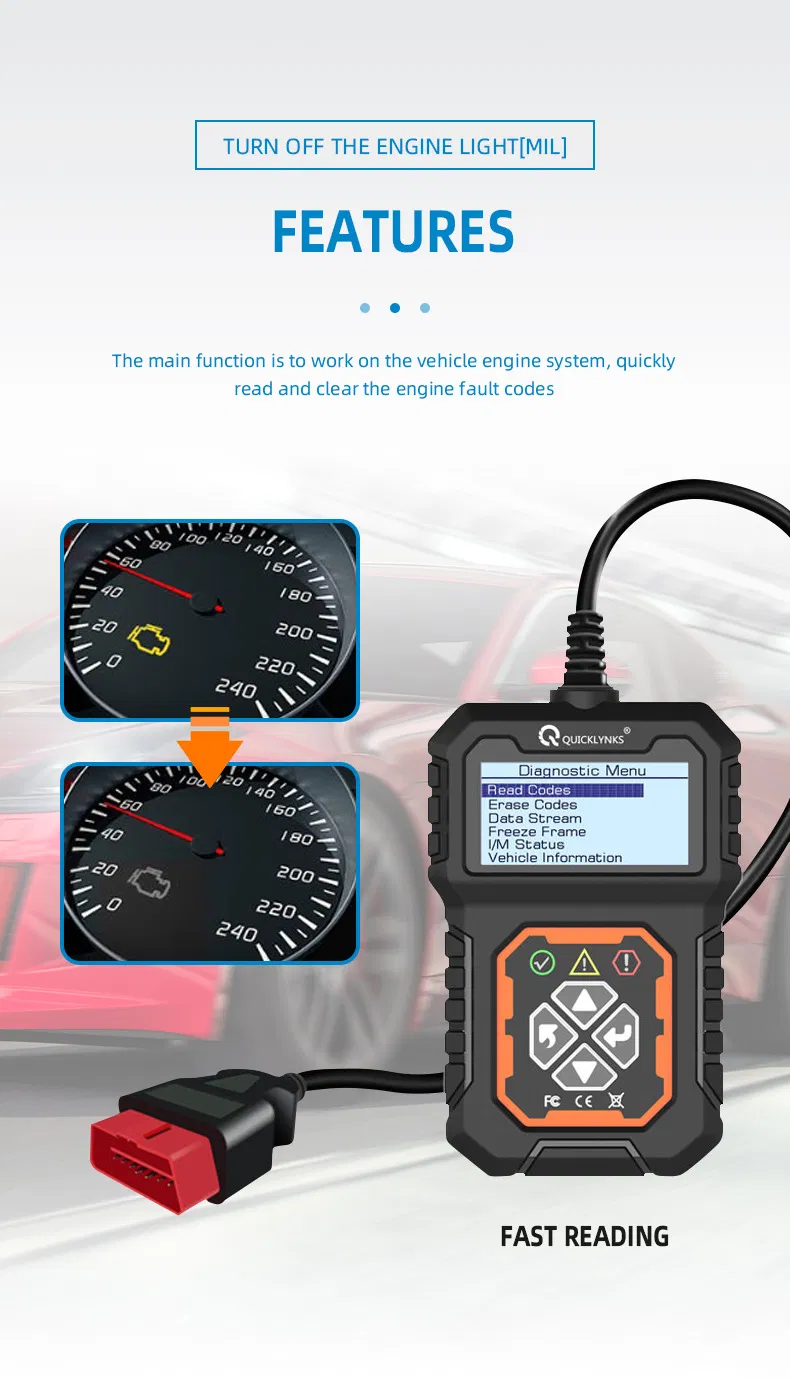T31 OBD2 OBD Car Code Reader Diagnostic Tool