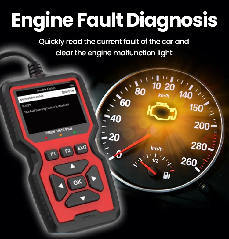V519 Plus Automotive Scan Tool
